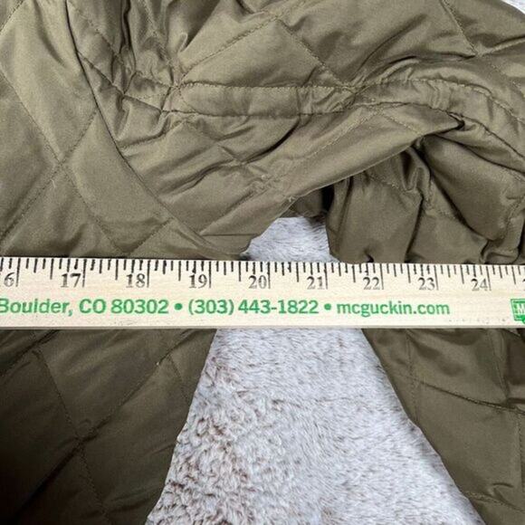 J.Crew Jacket Womens Small Green Excursion Quilted Down 48592 - Picture 6 of 10